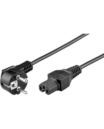 goobay kabel zasilający IEC 320-C15 - 2pin euro - 2m