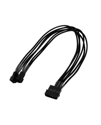 Nanoxia 4Pin Molex - 2x3Pin 30cm black