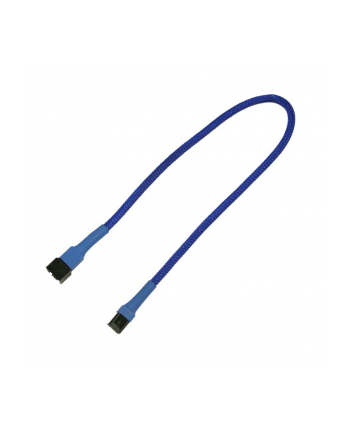 Nanoxia 3-Pin Molex przedłużacz 30 cm blue