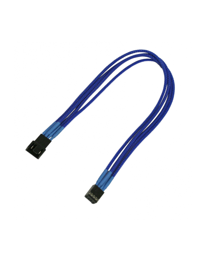 Nanoxia 4Pin PWM przedłużacz 30cm blue główny