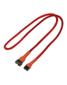 Nanoxia 4-Pin PWM przedłużacz 60cm red - nr 10