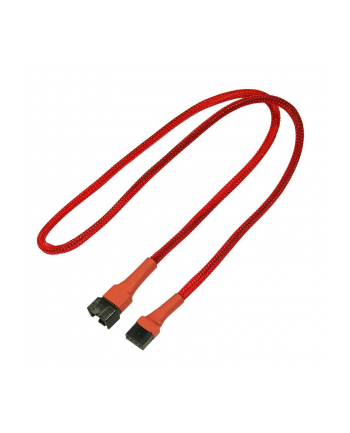 Nanoxia 4-Pin PWM przedłużacz 60cm red