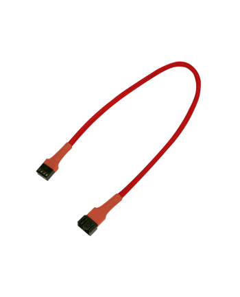 Nanoxia 4-Pin PWM przedłużacz 60cm red