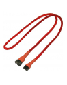 Nanoxia 4-Pin PWM przedłużacz 60cm red - nr 4