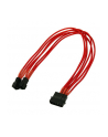 Nanoxia 4Pin Molex - 2x3Pin 30cm red - nr 1