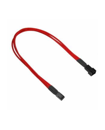 Nanoxia 3-Pin Molex przedłużacz 30cm red