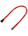 Nanoxia 3-Pin Molex przedłużacz 30cm red - nr 6