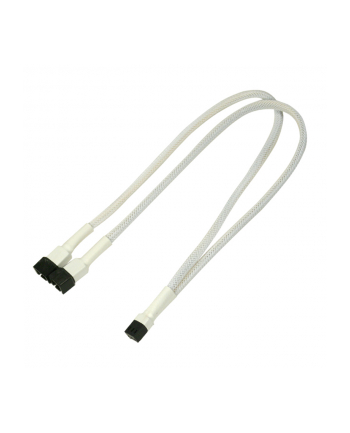 Nanoxia 3-Pin Molex rozgałęźnik 30 cm white