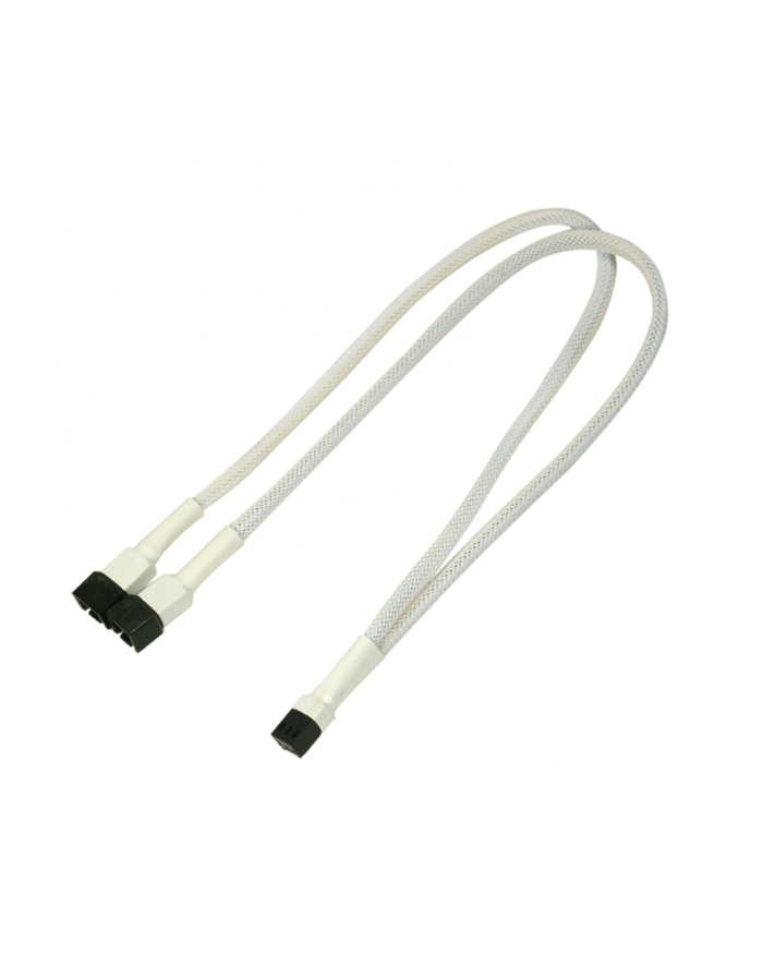 Nanoxia 3-Pin Molex rozgałęźnik 30 cm white główny