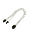 Nanoxia PCI-E 6 - 8-Pin Adapter 30cm white - nr 5