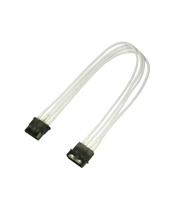 Nanoxia 4-Pin Molex przedłużacz 30cm white