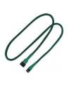 Nanoxia 3-Pin Molex przedłużacz 60cm green - nr 3