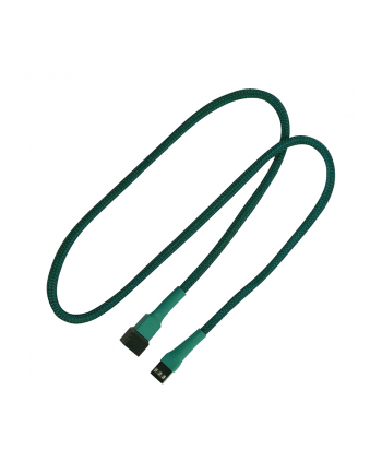 Nanoxia 3-Pin Molex przedłużacz 60cm green