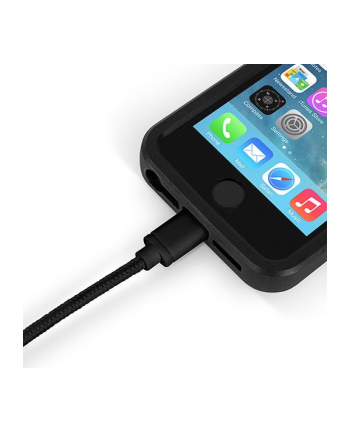 OWC Prem. Braided USB zu Lightning 3,0m - black