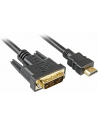 Sharkoon Adapter HDMI -> DVI-D (18+1) black 2m - nr 9