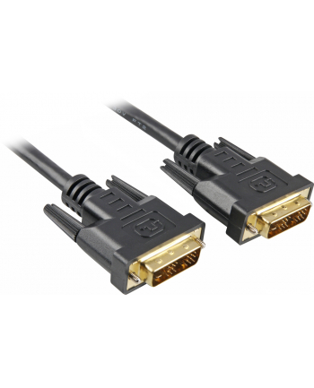 Sharkoon Adapter DVI-D -> DVI-D (18+1) black 2m