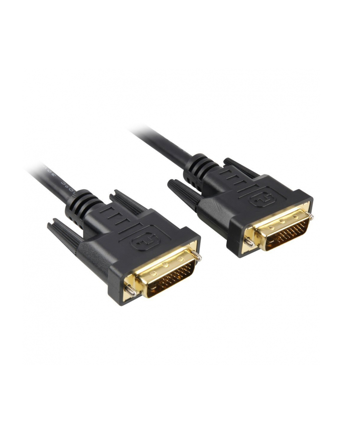 Sharkoon Adapter DVI-D -> DVI-D (24+1) black 2m główny