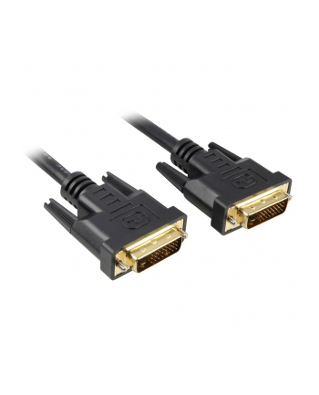 Sharkoon Adapter DVI-D -> DVI-D (24+1) black 2m