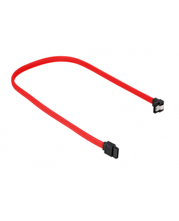 Sharkoon SATA III Kabel kątowy czerwony - 60 cm