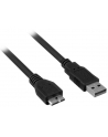 Sharkoon USB 2.0 A-B Micro - black 1.5m - nr 1