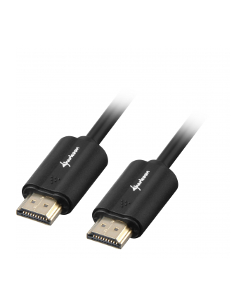 Sharkoon kabel HDMI -> HDMI 4K czarny 2.0m - A-A nr 2