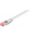 goobay Kabel sieciowy CAT6 SSTP RJ45 biały 15,0m - nr 1