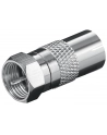 goobay Adapt. F-Stecker->Koaxial-Kuppl - nr 1