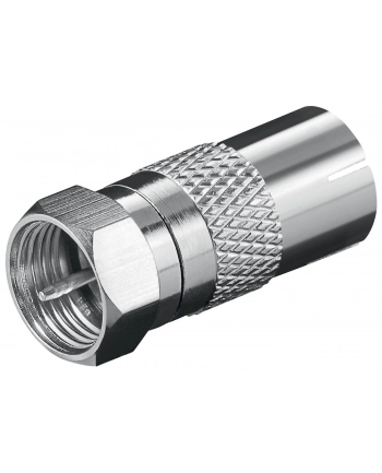 goobay Adapt. F-Stecker->Koaxial-Kuppl nr 1