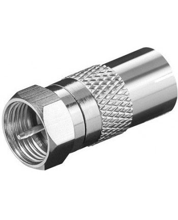 goobay Adapt. F-Stecker->Koaxial-Kuppl nr 2
