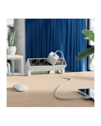 Bachmann DESK2 3x Gniazda 0,2m GST18 RAL9010 nr 1