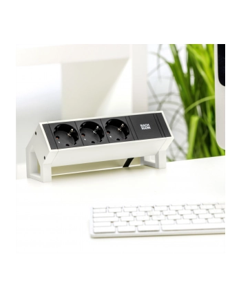 Bachmann DESK2 3x Gniazda 0,2m GST18 RAL9010 nr 2