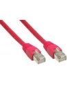 Kabel sieciowy Cat6 SFTP czerwony 20m - nr 9