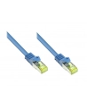 Kabel sieciowy Cat7 SFTP blue 1,0m - nr 3