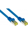 Kabel sieciowy Cat7 SFTP blue 1,0m - nr 9