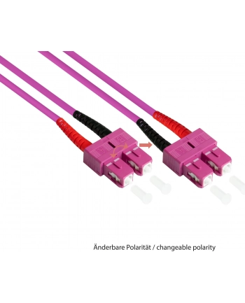 LWL Kabel LC-SC Multi OM4 15m