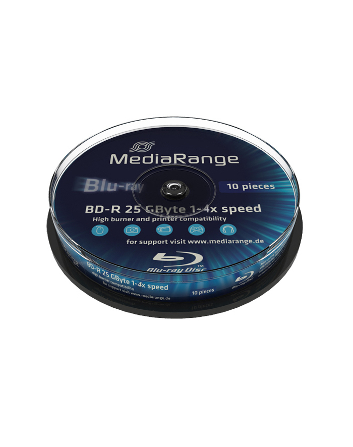 BD-R 6x CB 25GB MediaR 10 sztuk główny