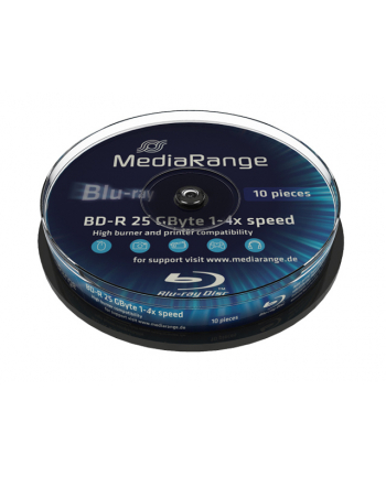 BD-R 6x CB 25GB MediaR 10 sztuk