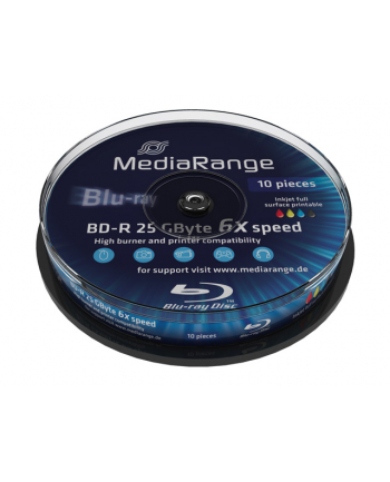 BD-R 6x CB 25GB MediaR Pr. 10 sztuk