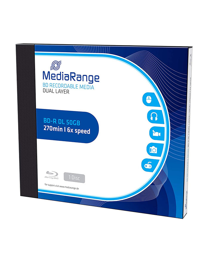 BD-R DL 6x JC 50GB MediaR 1 sztuk główny