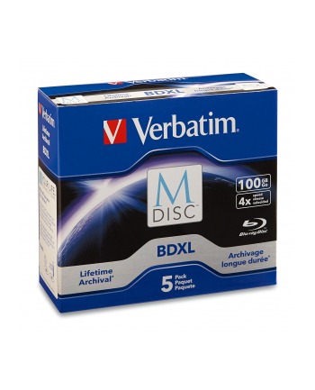 Verbatim BD-R 100GB M-Disc - 5 sztuk