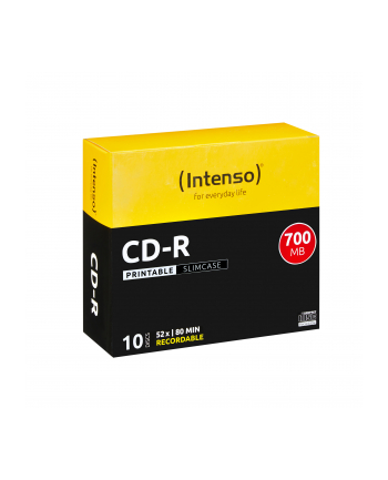 CDR 52x SC 700MB Intenso Pr. 10 sztuk