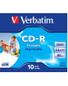 CDR 52x JC 700MB Verbatim Pr. DL+ 10 sztuk - nr 7