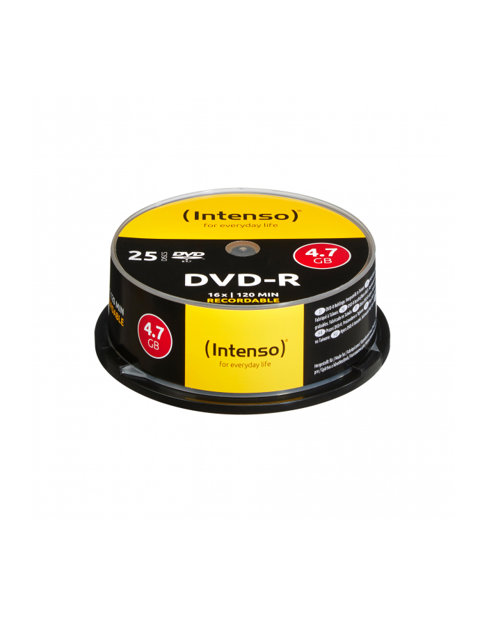 DVD-R 16x CB 4,7GB Intenso 25 sztuk główny