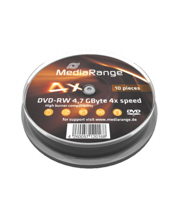 DVD-RW 4x CB 4,7GB MediaR 10 sztuk