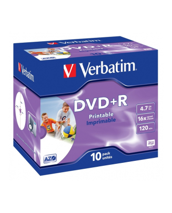 DVD+R 16x JC 4,7GB Verbatim Pr. 10 sztuk