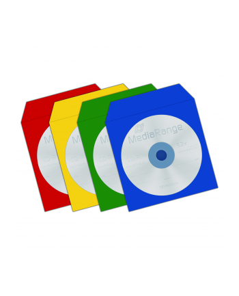 CD/DVD Papierhüllen Color-Pack 100 sztuk
