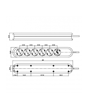 Bachmann SMART 6x Gniazd white