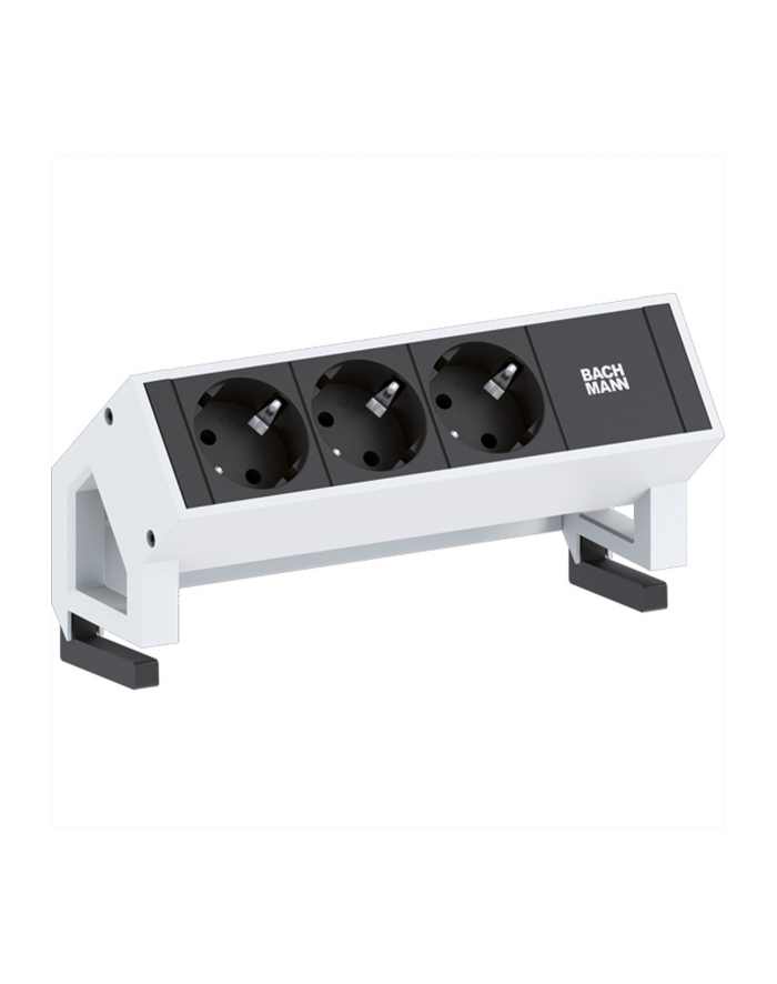 Bachmann DESK2 3x Gniazda 0,2m GST18 RAL9010 główny