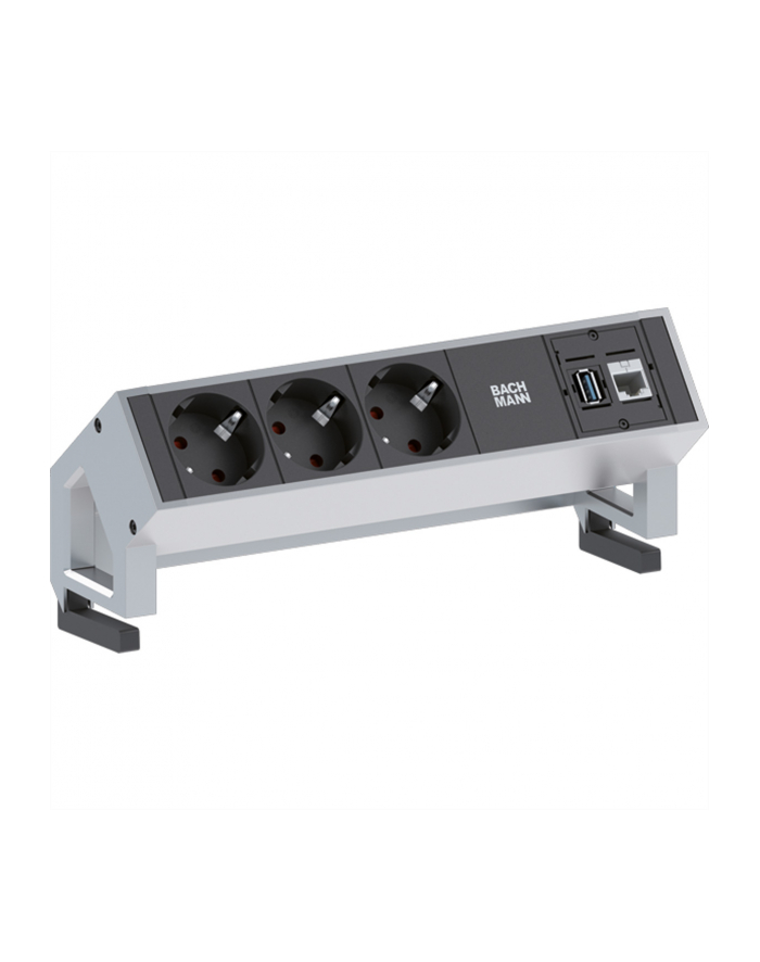 Bachmann DESK2 3x Gniazda 1xCAT6 1xUSB 0,2m główny
