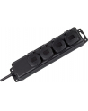 Brennenstuhl IP44 4x Gniazda black - nr 25